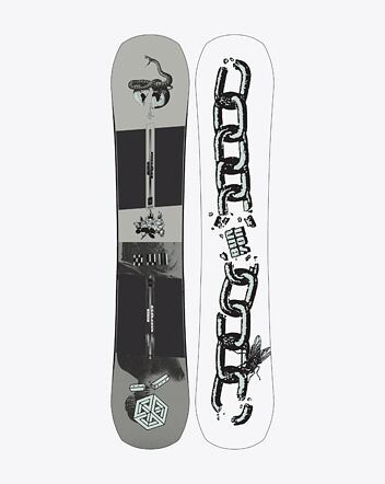 Snowboard Burton Name Dropper - W21, Black